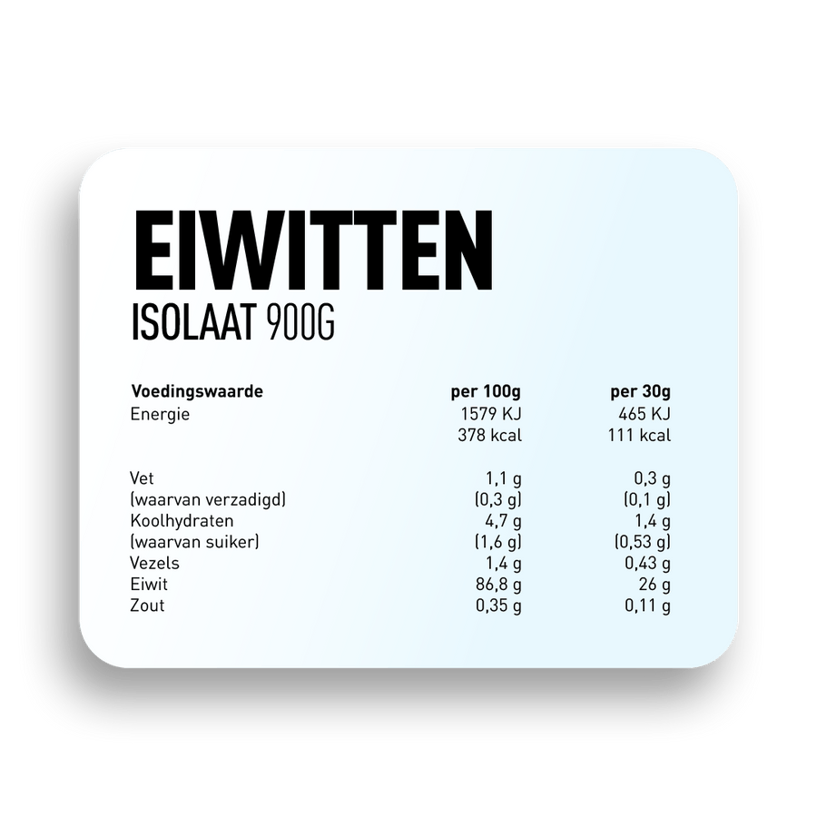 Whey Isolaat (King Of Protein)