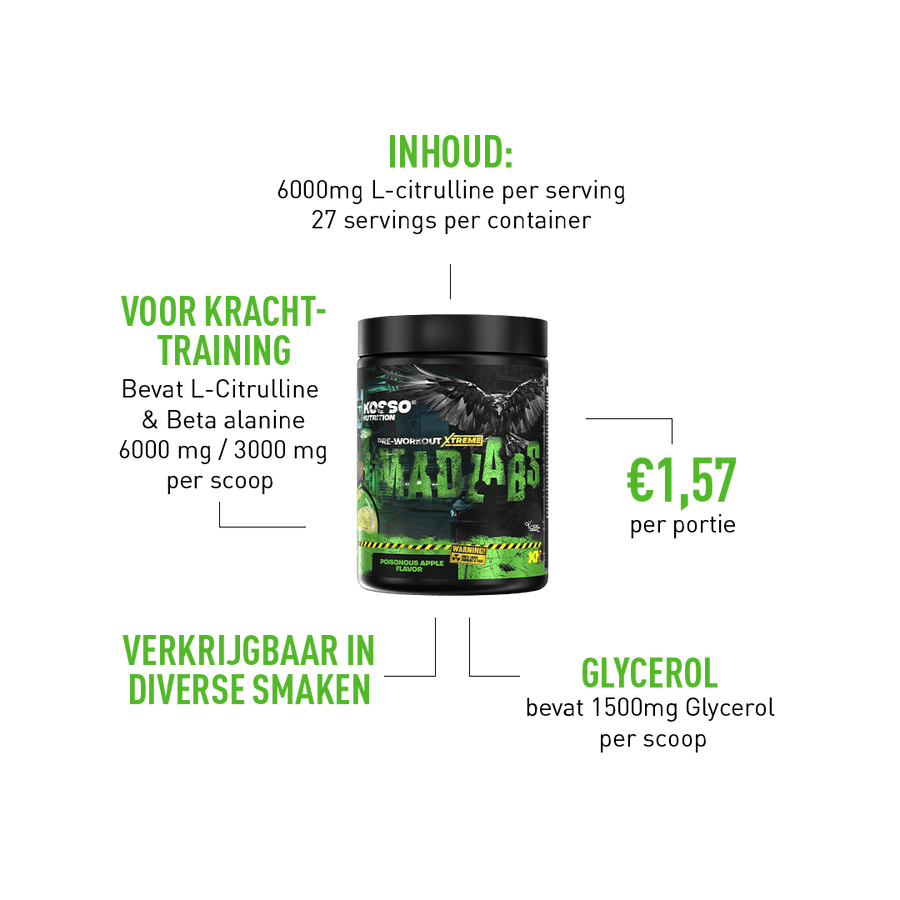 Madlabs Extreme Pre-workout