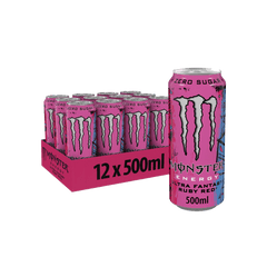 Monster Energy Ultra Fantasy Ruby Red 500ml