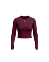 Vital Long Sleeve Crop Top